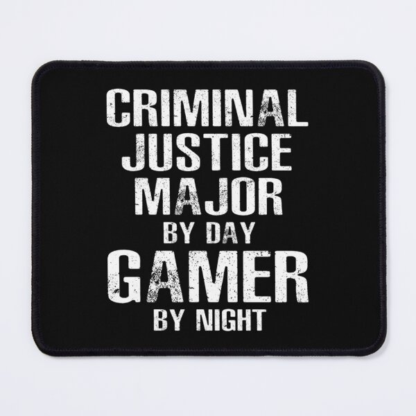 Item preview, Criminal Justice Major By Day Gamer By Night   designed and sold by RowenaMyrna.