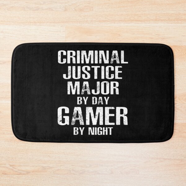 Item preview, Criminal Justice Major By Day Gamer By Night   designed and sold by RowenaMyrna.