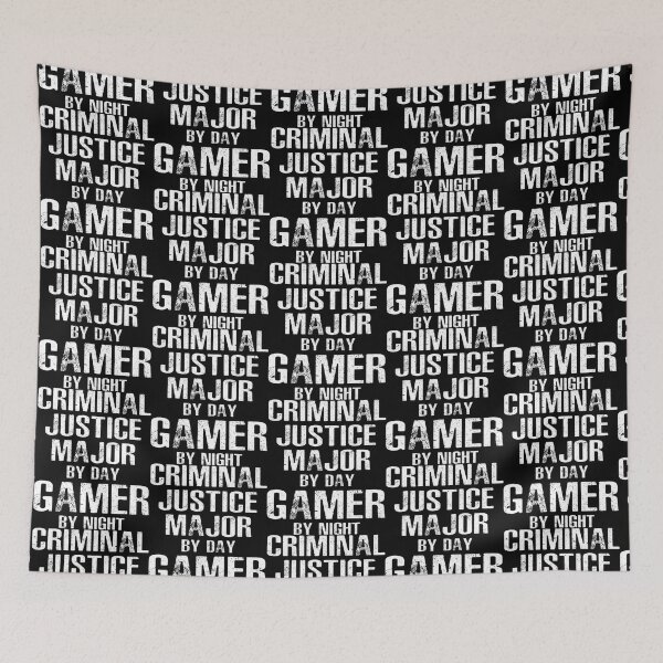 Item preview, Criminal Justice Major By Day Gamer By Night   designed and sold by RowenaMyrna.