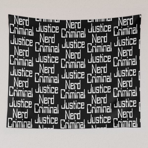 Item preview, Criminal Justice Nerd    designed and sold by RowenaMyrna.