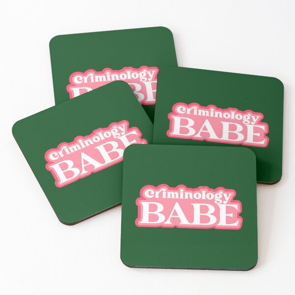 Item preview, Criminology Babe   designed and sold by RowenaMyrna.