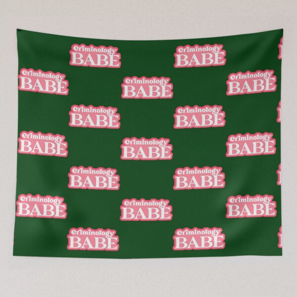Item preview, Criminology Babe   designed and sold by RowenaMyrna.