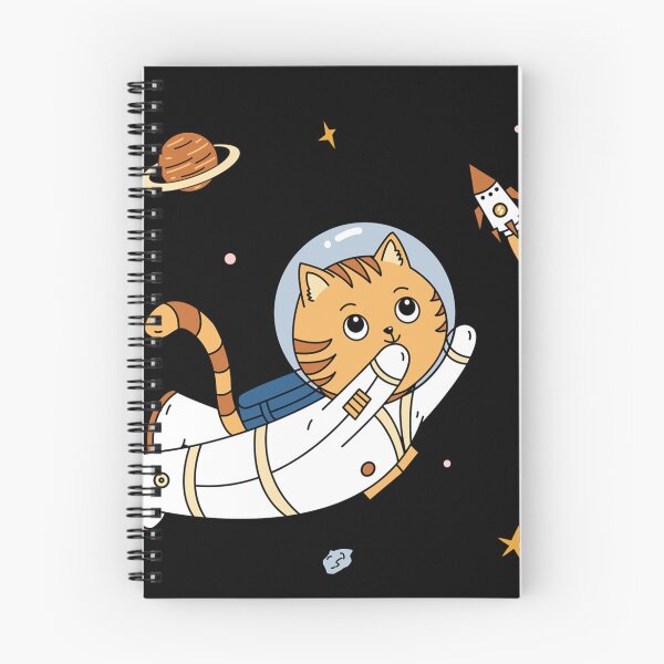 Item preview, Orange Cat Chasing a Rocket designed and sold by Rk4shop.