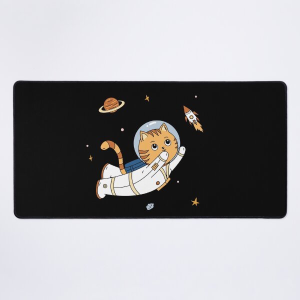 Item preview, Orange Cat Chasing a Rocket designed and sold by Rk4shop.