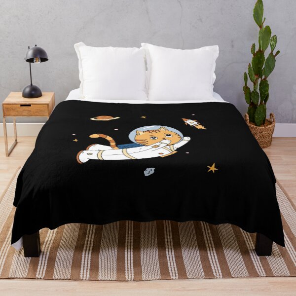 Item preview, Orange Cat Chasing a Rocket designed and sold by Rk4shop.