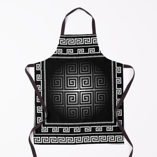 Item preview, Greek Keys Black White designed and sold by Yiorgos Designs.