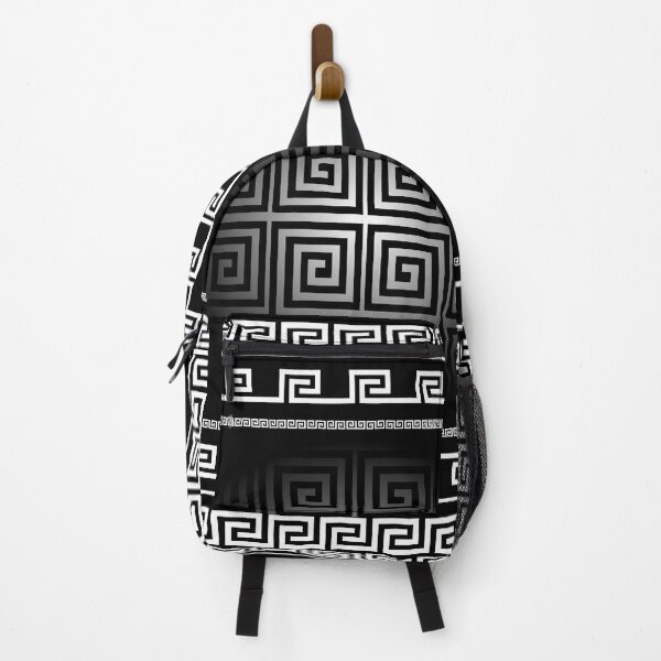 Item preview, Greek Keys Black White designed and sold by Yiorgos Designs.
