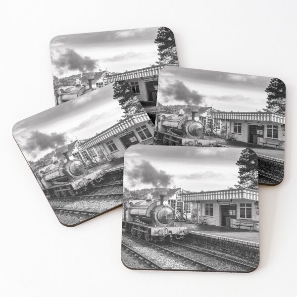 Item preview, Weybourne Station Norfolk Black and White   designed and sold by Jim Key.