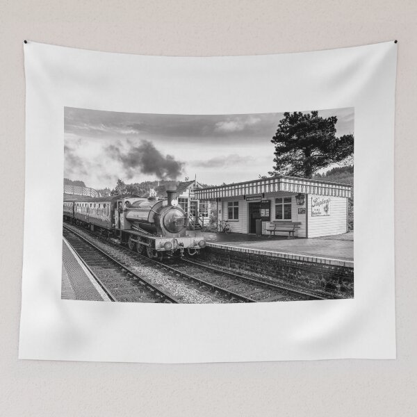 Item preview, Weybourne Station Norfolk Black and White   designed and sold by Jim Key.