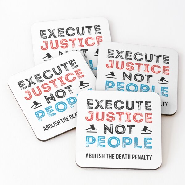Item preview, Execute Justice Not People Abolish Death Penalty   designed and sold by RowenaMyrna.
