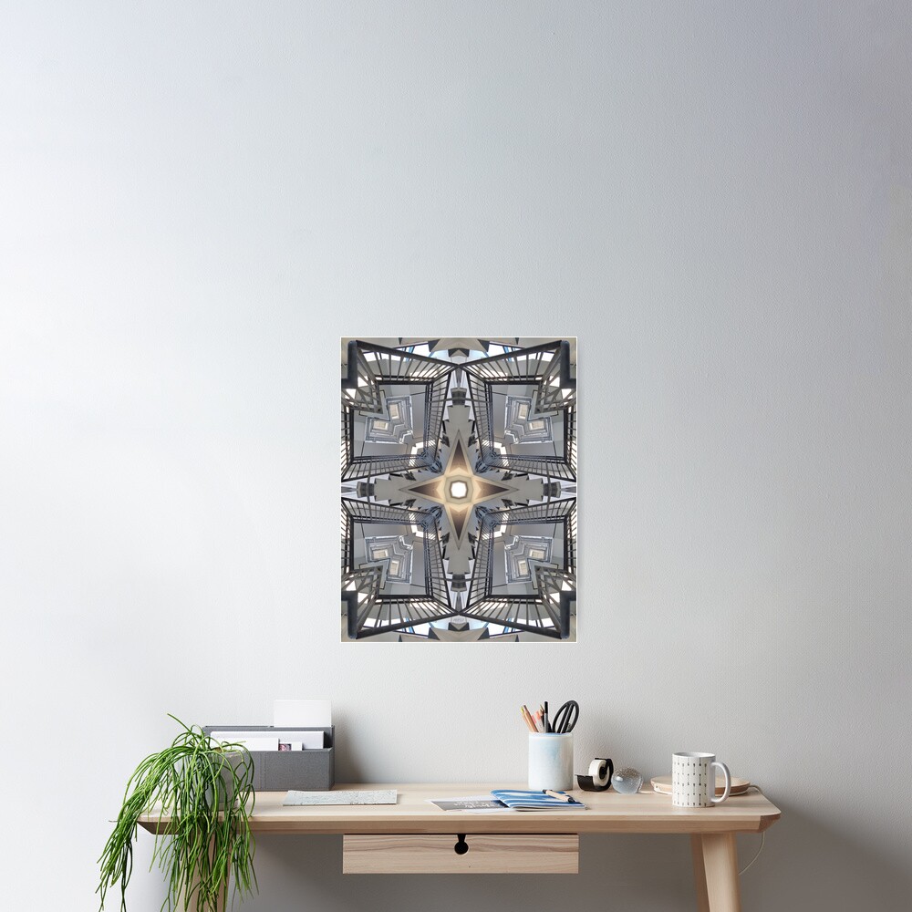 Structure of Stairs Poster