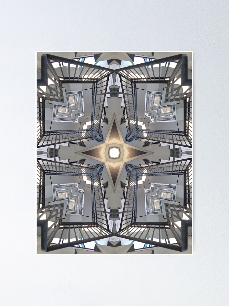 Alternate view of Structure of Stairs Poster