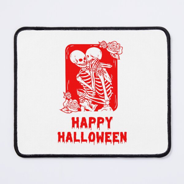 Item preview, Happy Halloween Red Skeleton Love Design designed and sold by WBP Mart.