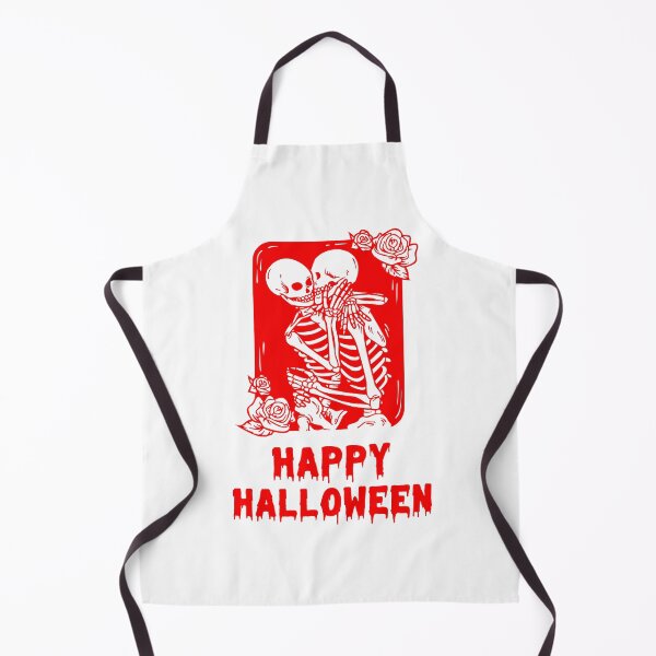 Item preview, Happy Halloween Red Skeleton Love Design designed and sold by WBP Mart.
