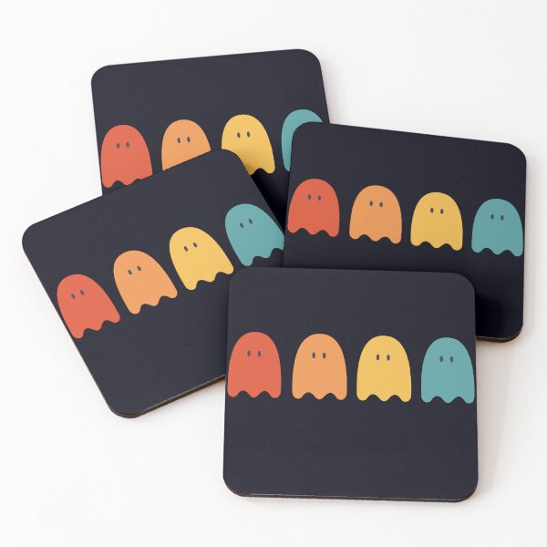 Item preview, Colorful Ghosts - Halloween Essentials - Halloween Phantoms- Halloween Gift designed and sold by NotUrAverageART.