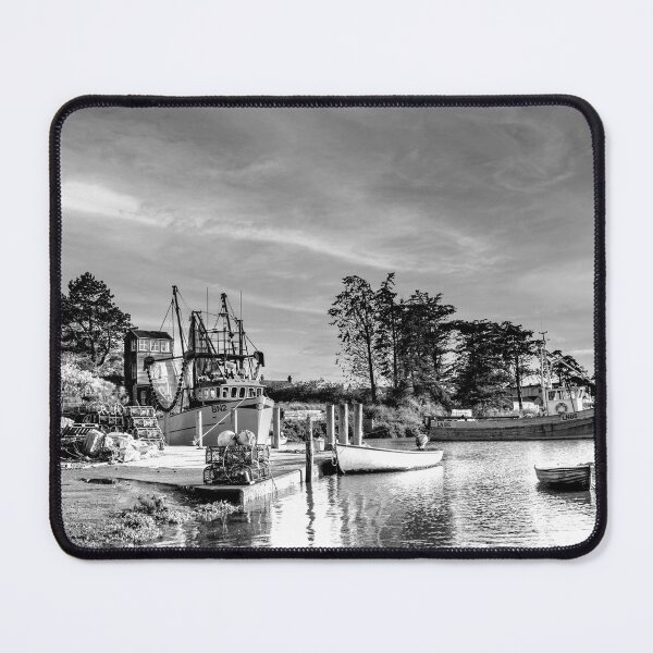 Item preview, Brancaster Staithe Norfolk Black and White designed and sold by Jim Key.
