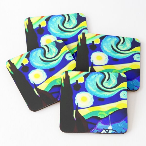 Item preview, VAN GOGH STYLE MOODY RAINBOW designed and sold by sailorsam1805.