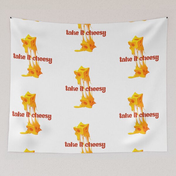 Item preview, Cheese Lovers Sayings Take it Cheesy designed and sold by Add To Cart.