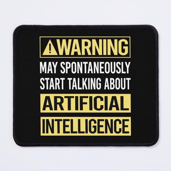 Item preview, Warning About Artificial Intelligence AI designed and sold by WrightTrouble.