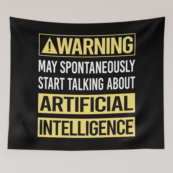 Item preview, Warning About Artificial Intelligence AI designed and sold by WrightTrouble.