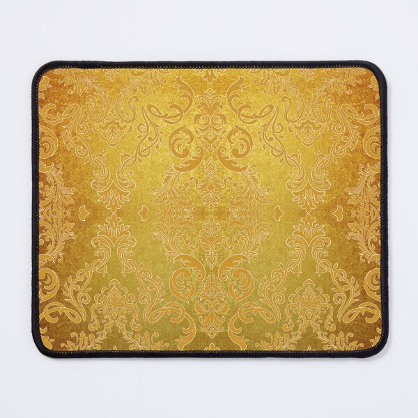 Item preview, Greek Key Ornate Floral Baroque Gold designed and sold by Yiorgos Designs.