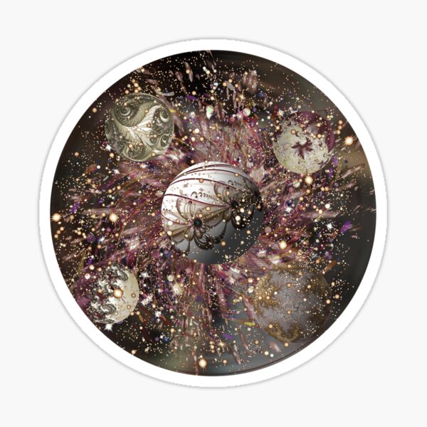Galaxy Platonivarre Sticker