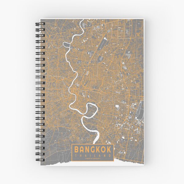 Item preview, Bangkok City Map of Thailand - Bauhaus designed and sold by deMAP.