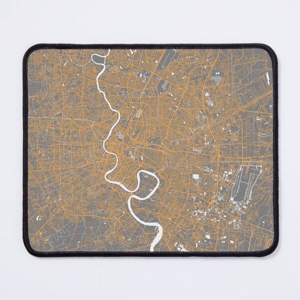 Item preview, Bangkok City Map of Thailand - Bauhaus designed and sold by deMAP.