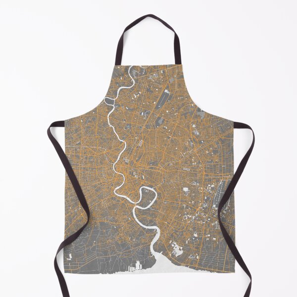 Item preview, Bangkok City Map of Thailand - Bauhaus designed and sold by deMAP.