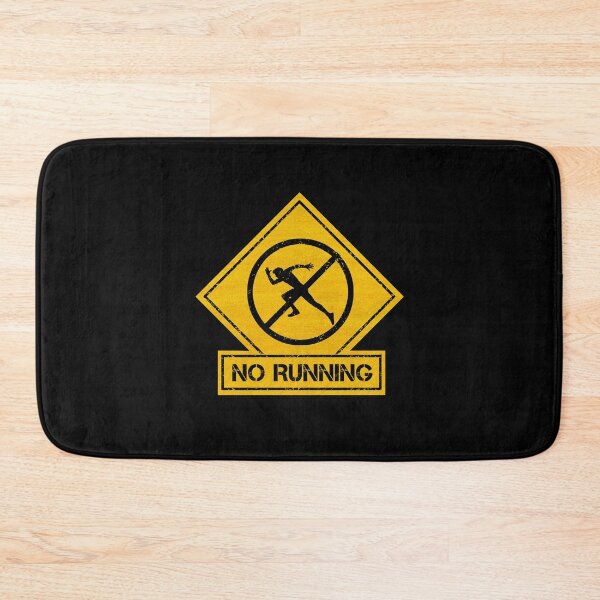 Item preview, No Running designed and sold by CAUTION SHOP.