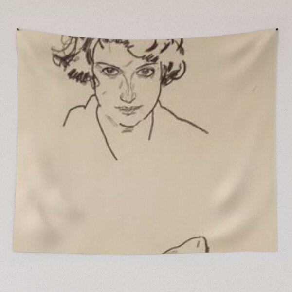 Item preview, Egone shiele drawing beautifull woman  designed and sold by Golido.