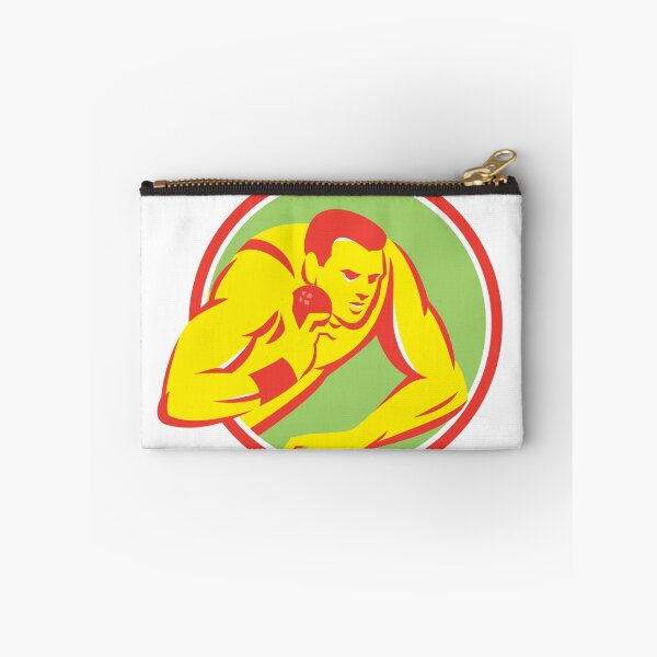Item preview, Shot Put Track and Field Athlete Retro designed and sold by patrimonio.