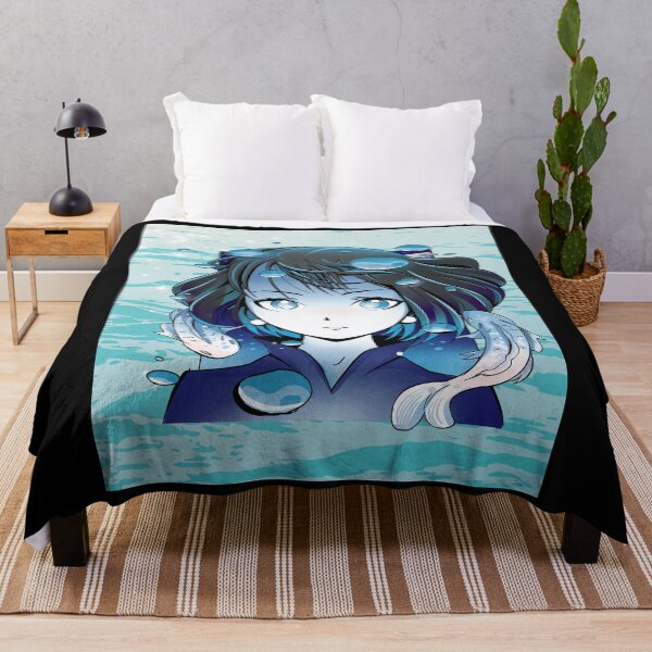 Item preview, Anime Girl Koi Carp Japanese Aesthetic Otaku Waifu Vapo designed and sold by Raika-Kokuin.
