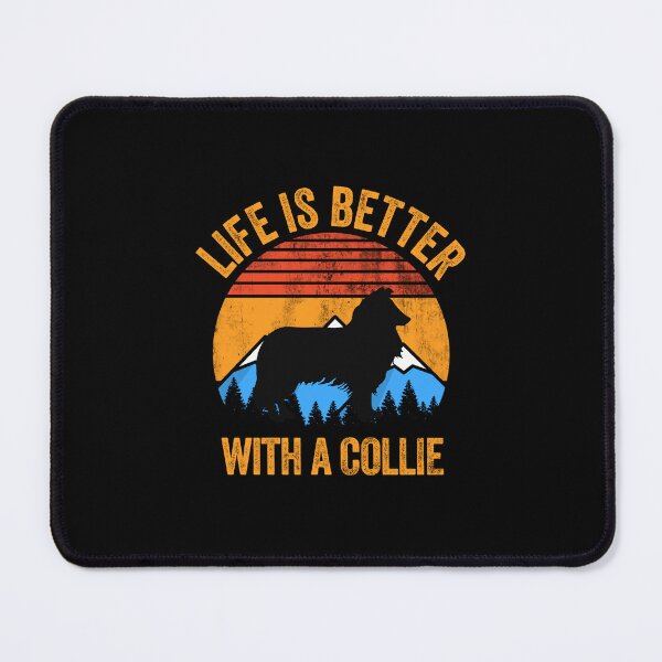 Item preview, Life Is Better With A Collie Vintage Distressed Dog Gift  designed and sold by Guarddogdrive.
