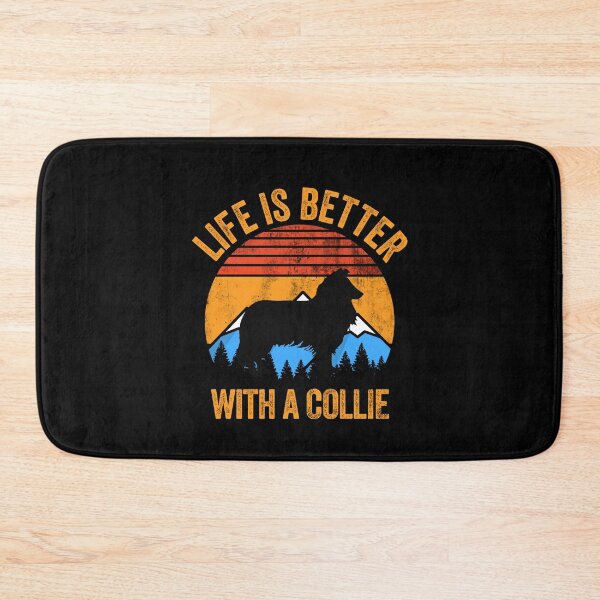 Item preview, Life Is Better With A Collie Vintage Distressed Dog Gift  designed and sold by Guarddogdrive.