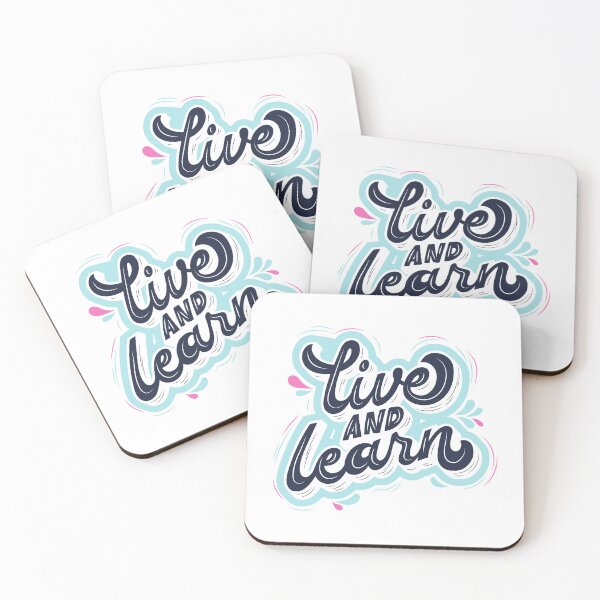 Item preview, live and learn designed and sold by ChenryConcepts.