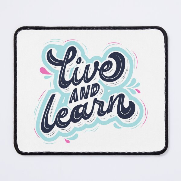 Item preview, live and learn designed and sold by ChenryConcepts.