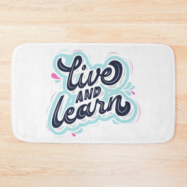 Item preview, live and learn designed and sold by ChenryConcepts.