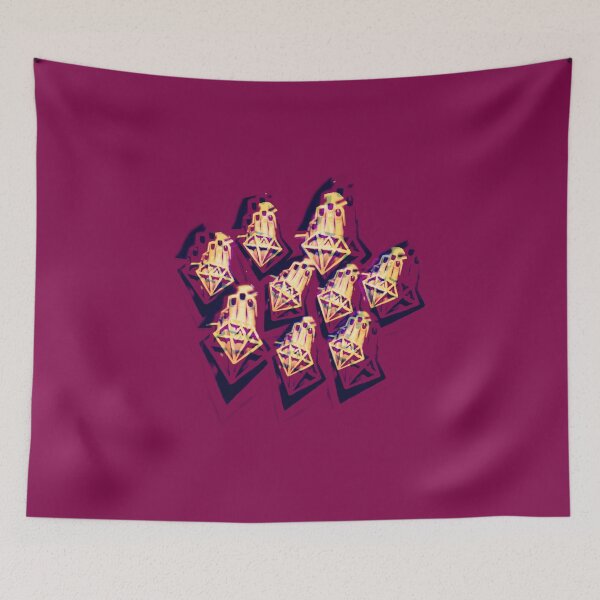 Item preview, diamond motif pattern in purple designed and sold by weirdove.