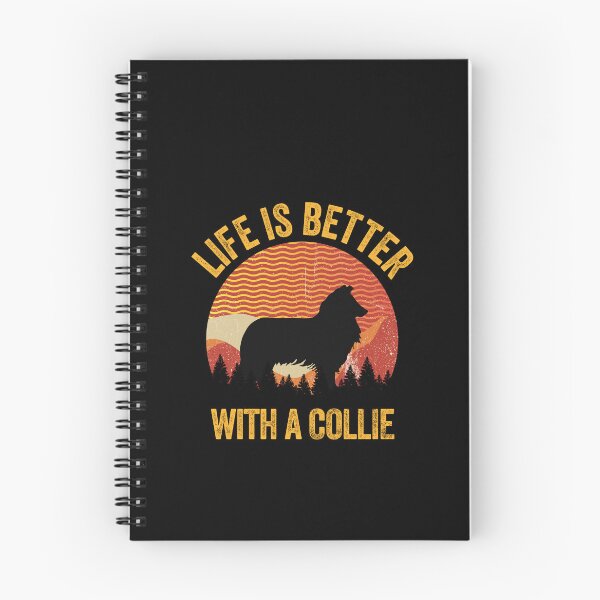 Item preview, Life Is Better With A Collie Vintage Distressed Dog Gift  designed and sold by Guarddogdrive.