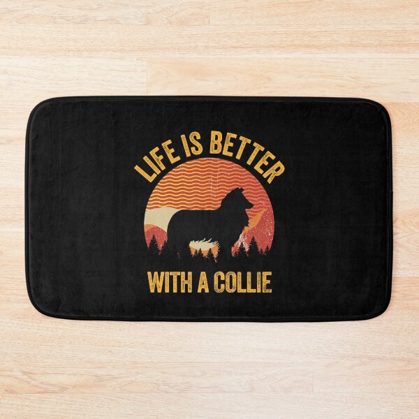 Item preview, Life Is Better With A Collie Vintage Distressed Dog Gift  designed and sold by Guarddogdrive.