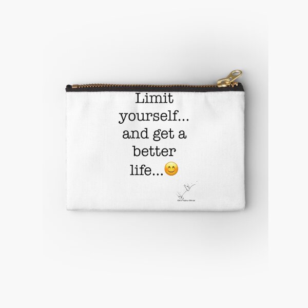 Item preview, Limit yourself... and get a better life... :-) designed and sold by Hjortur.