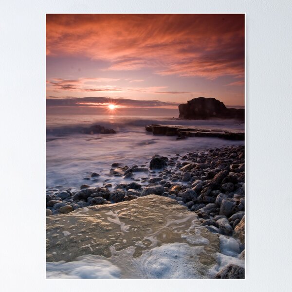 Item preview, Sunrise at Trow Rocks designed and sold by Great North Views.