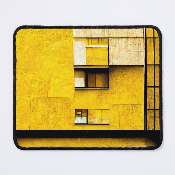 Item preview, Abstract Architecture Facade in Yellow designed and sold by afikreative.