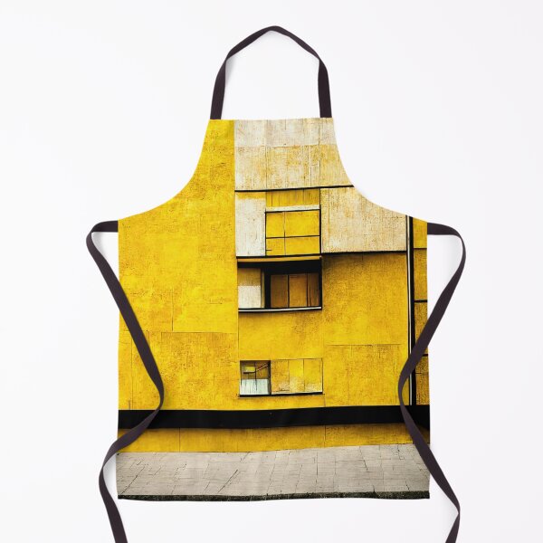 Item preview, Abstract Architecture Facade in Yellow designed and sold by afikreative.