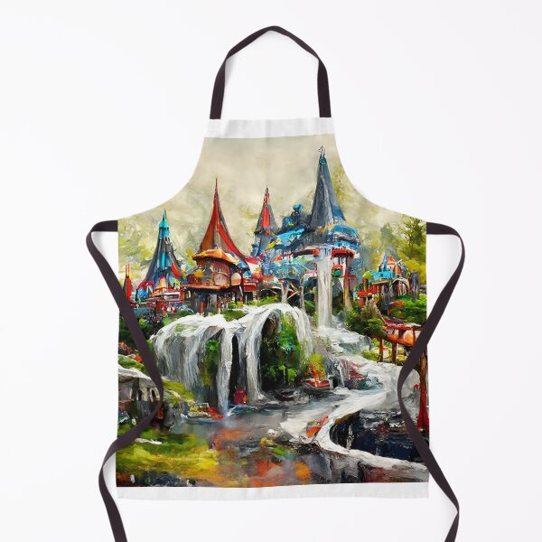 Item preview, House of Eaccors Gaifort | Fantasy House Artwork | Medieval Castle Artwork | Fantasy Landscape Design designed and sold by AyfuDesigns.