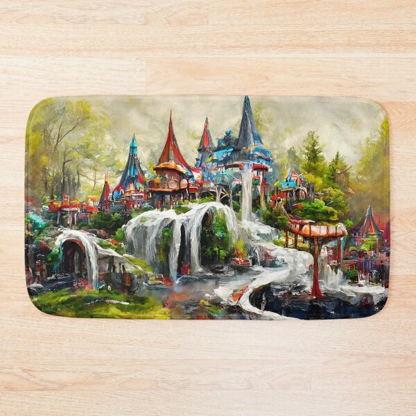 Item preview, House of Eaccors Gaifort | Fantasy House Artwork | Medieval Castle Artwork | Fantasy Landscape Design designed and sold by AyfuDesigns.
