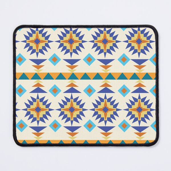Item preview, Sante Fe Tribal Gold & Blue designed and sold by Rainbows Galore.