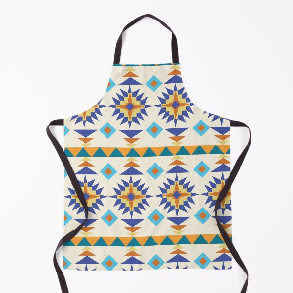 Item preview, Sante Fe Tribal Gold & Blue designed and sold by Rainbows Galore.