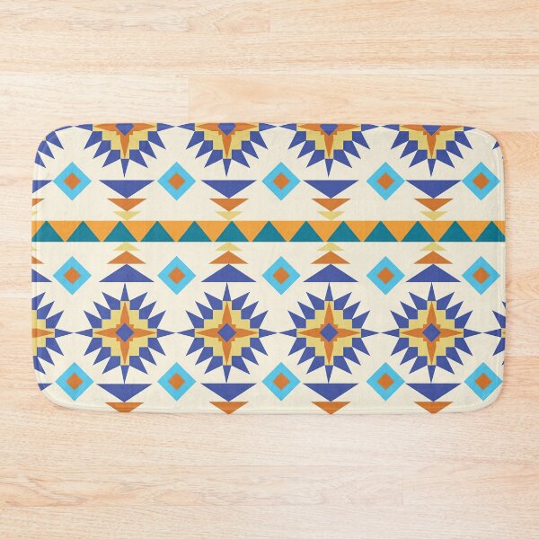 Item preview, Sante Fe Tribal Gold & Blue designed and sold by Rainbows Galore.